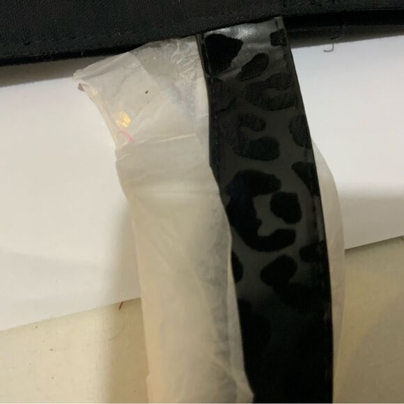 Jimmy Choo Perfume Tote Bag Weekender Shoulder Bag Black Gold NWT! - Picture 3 of 8